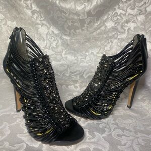 Sam Edelman Lorelai Sandals, Black, Women’s Size 7.5